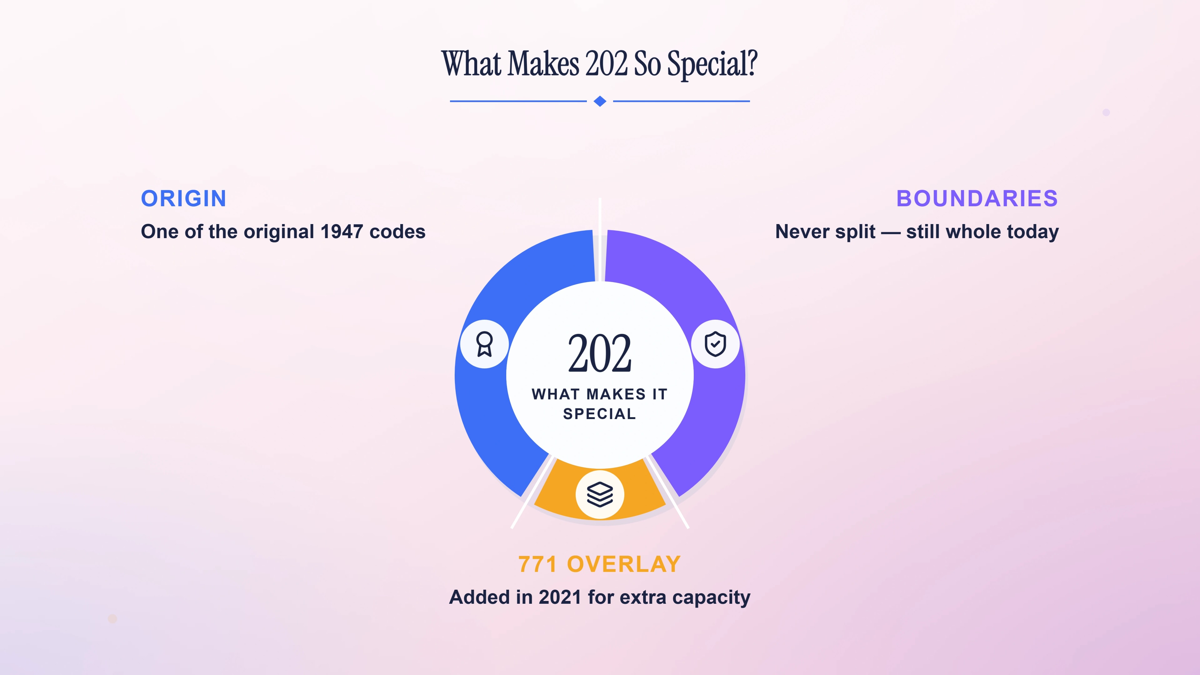 What makes the 202 area code so special