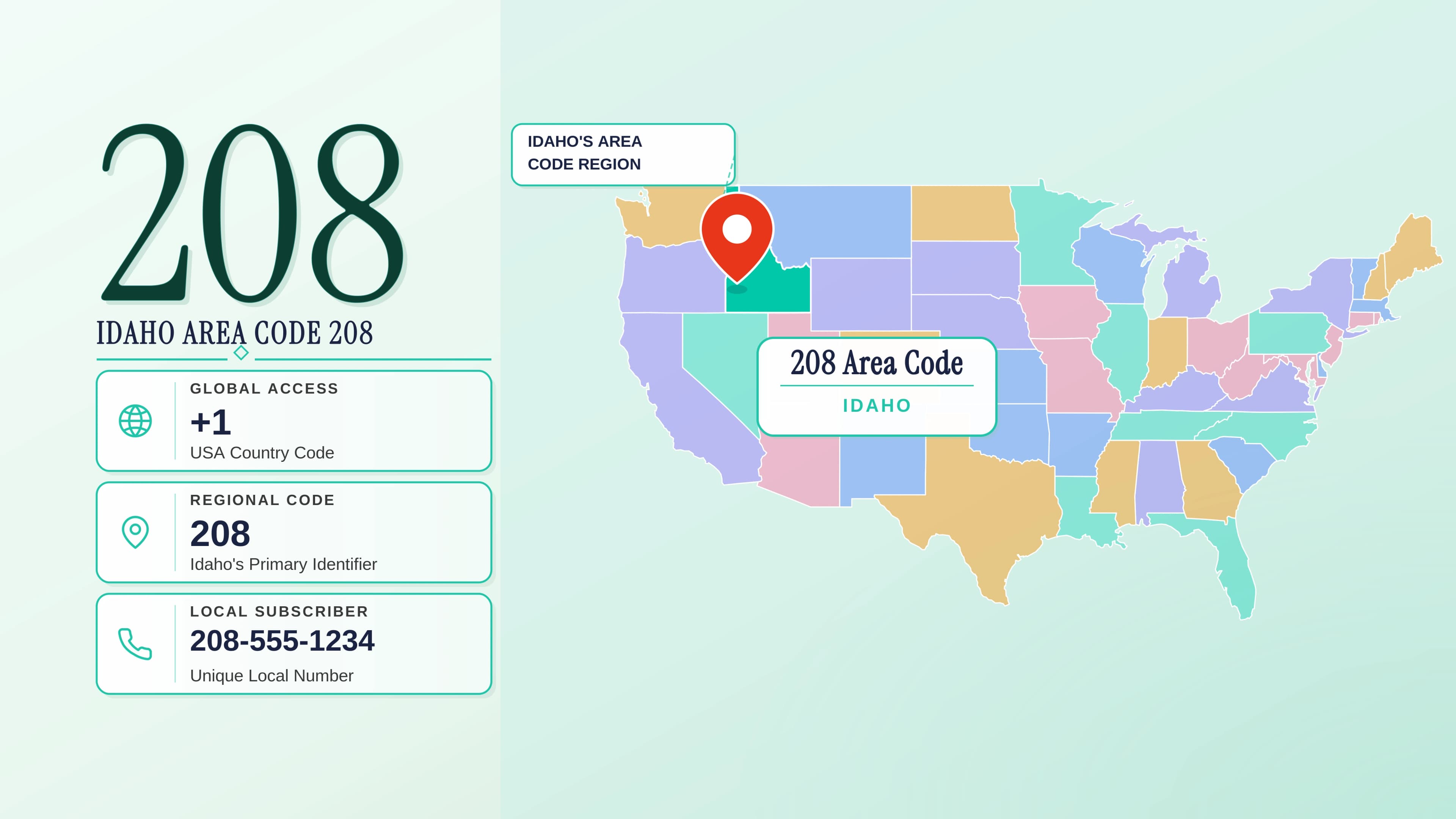The Complete 208 Area Code Guide: Idaho Coverage, Key Cities & How to Get a Number