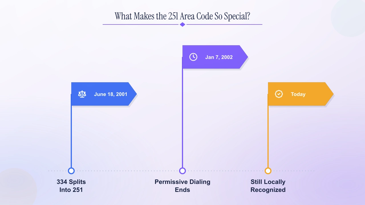 What makes the 251 area code so special