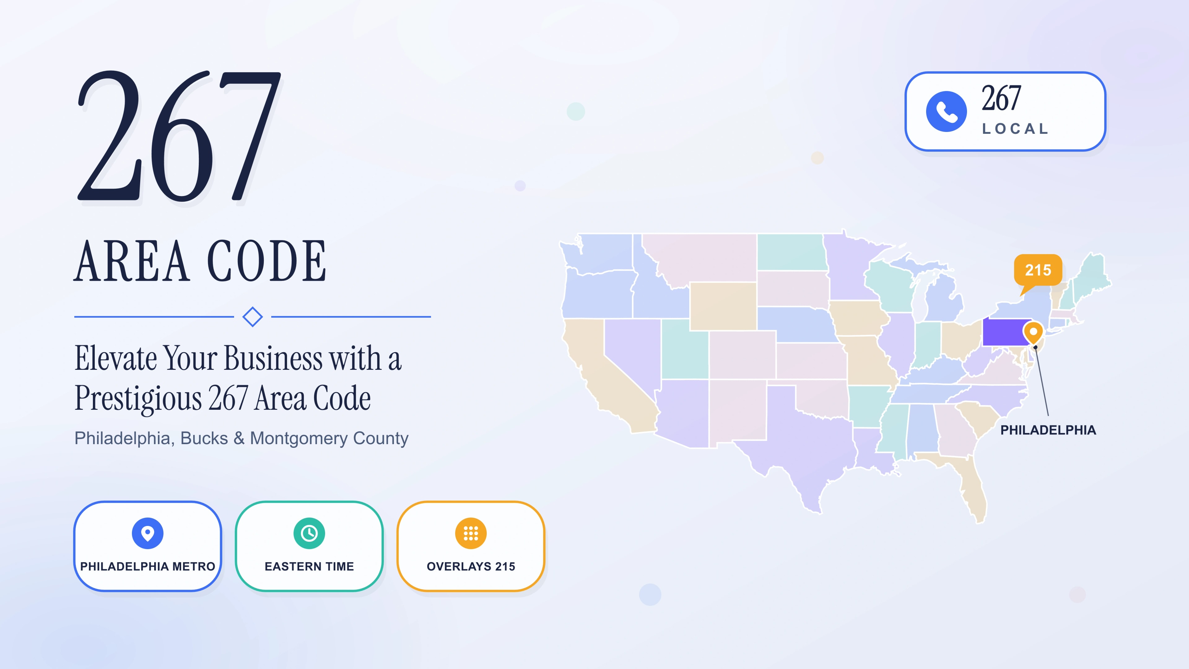 Elevate Your Business with a Prestigious 267 Area Code