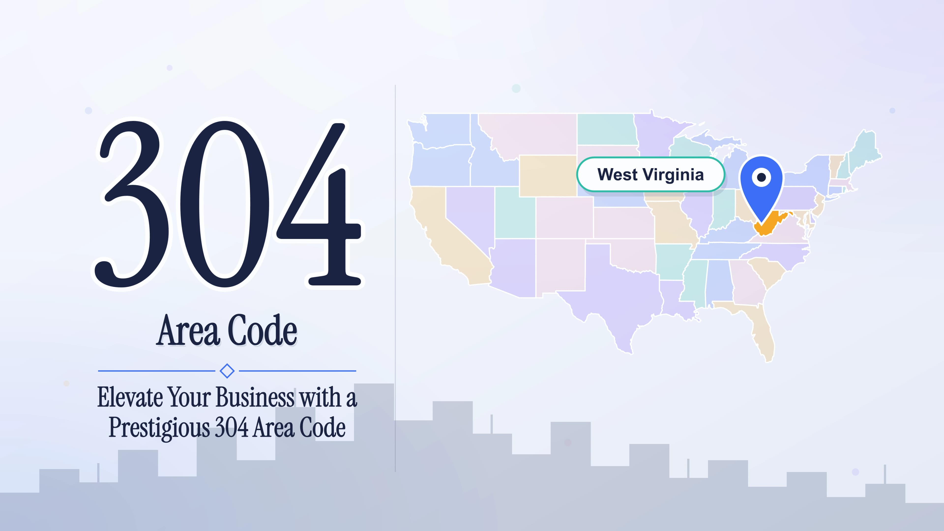 Elevate Your Business with a Prestigious 304 Area Code
