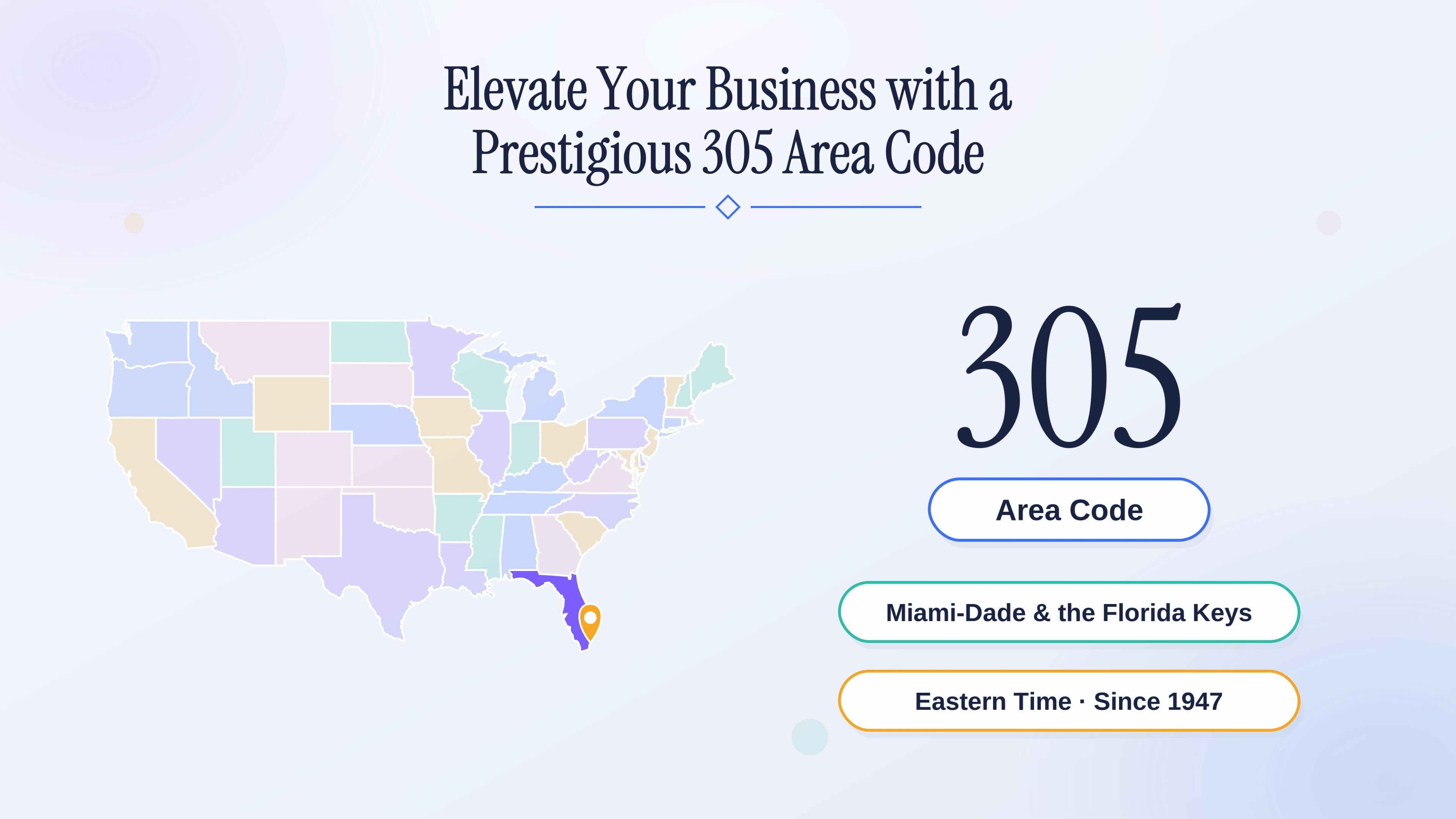 Elevate Your Business with a Prestigious 305 Area Code