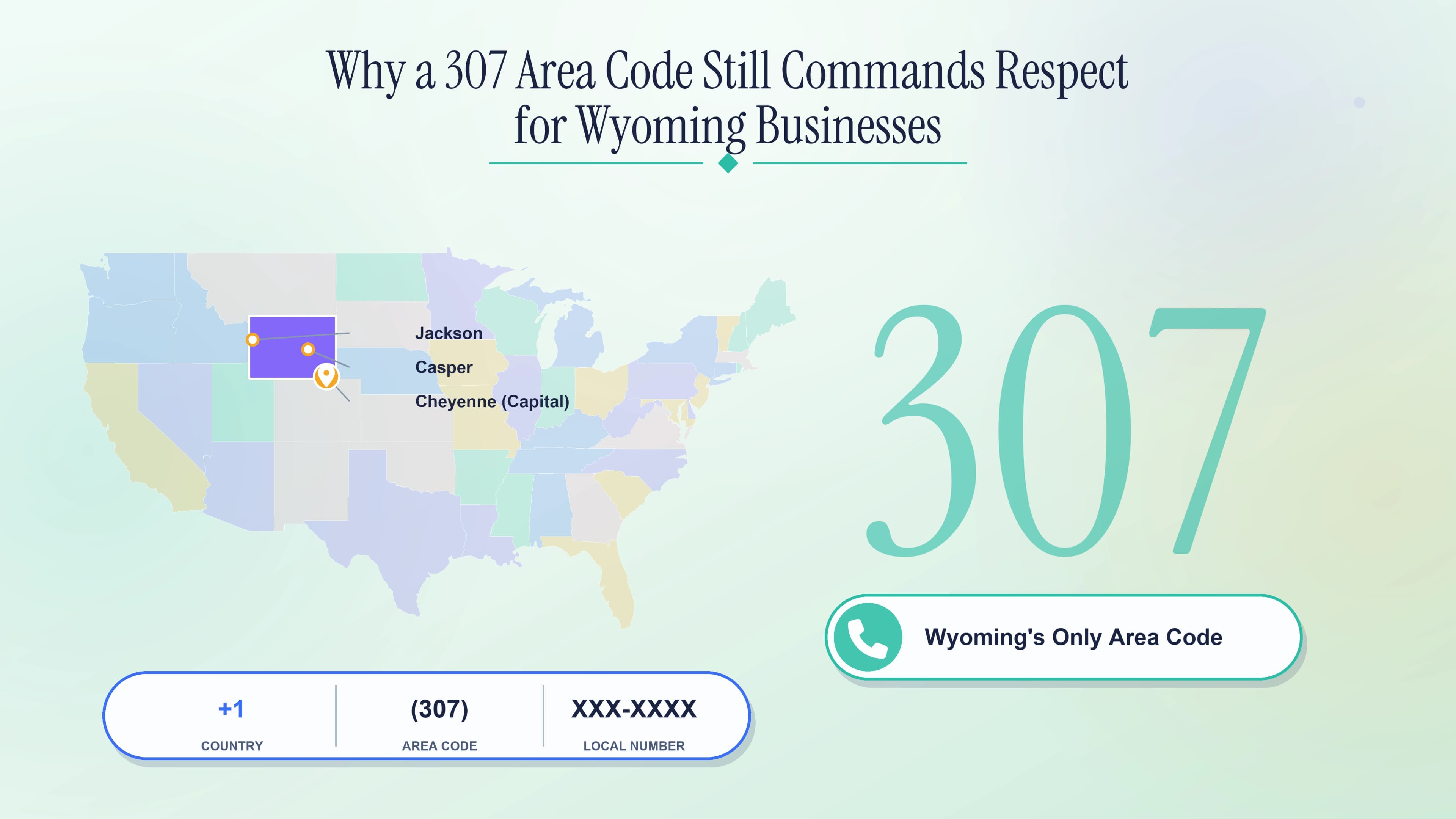 Why a 307 Area Code Still Commands Respect for Wyoming Businesses
