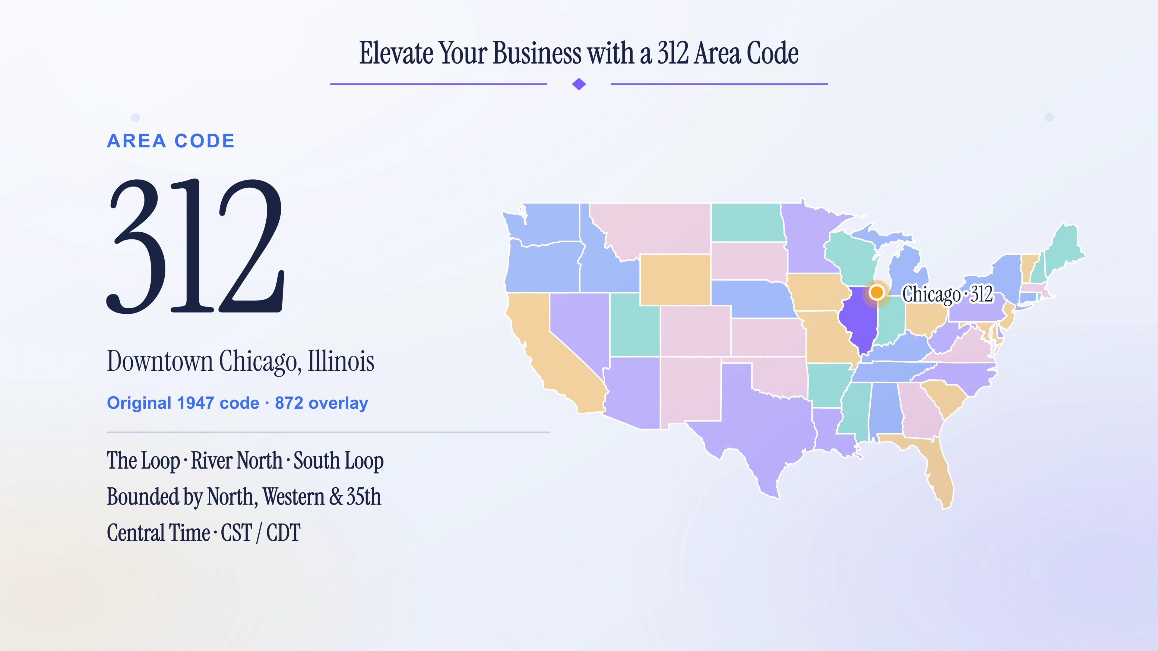 Elevate Your Business with a 312 Area Code