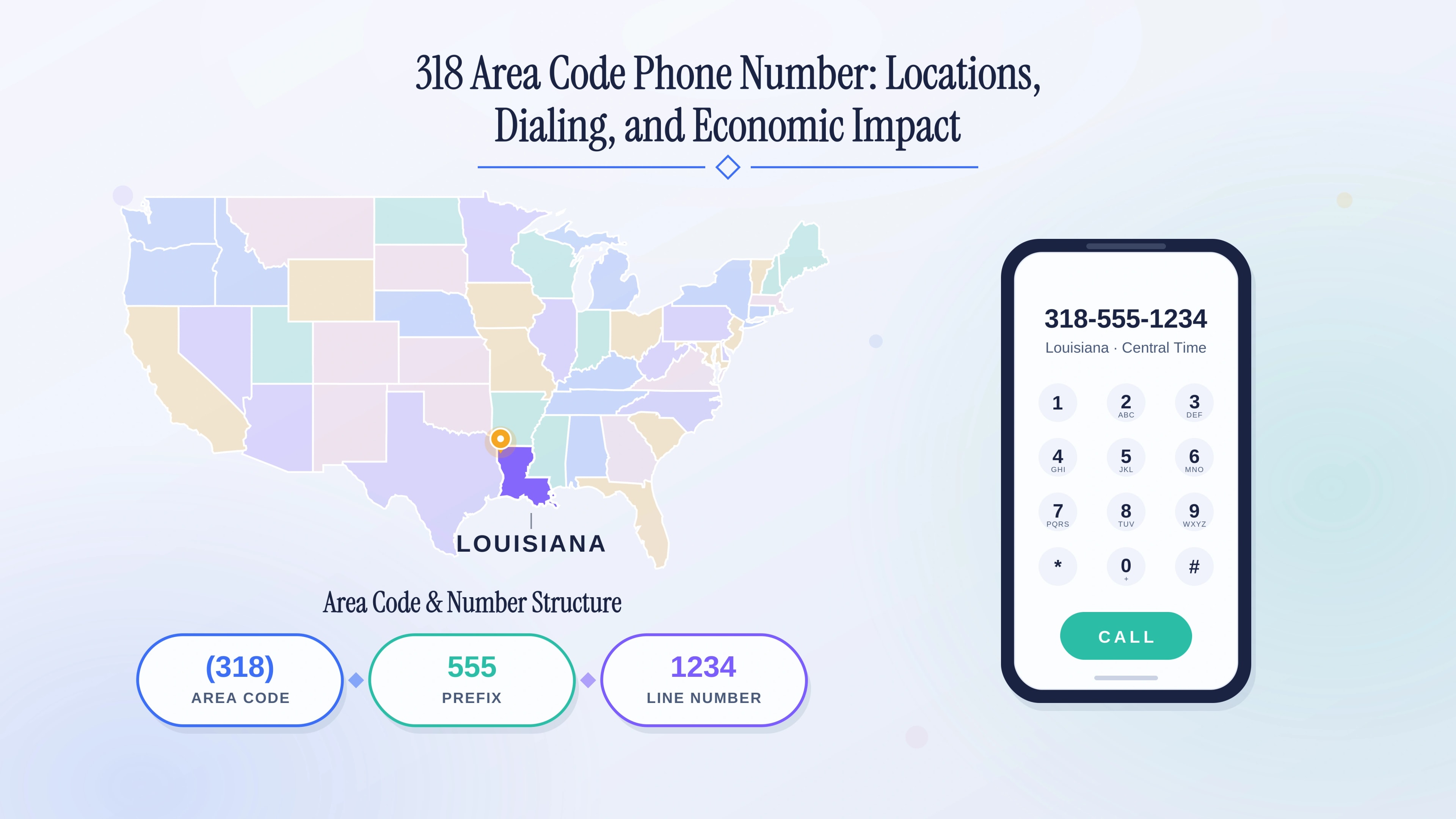 318 Area Code Phone Number: Locations, Dialing, and Economic Impact