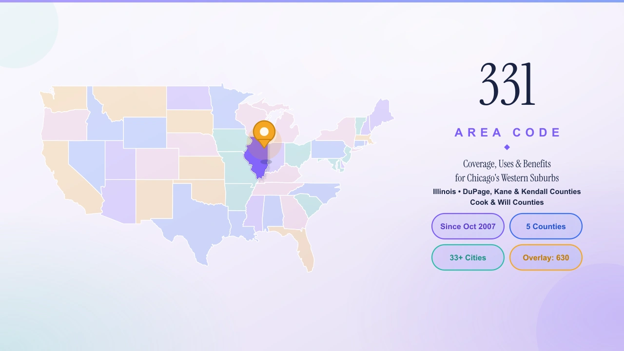 331 Area Code: Coverage, Uses, and Benefits for Chicago's Western Suburbs
