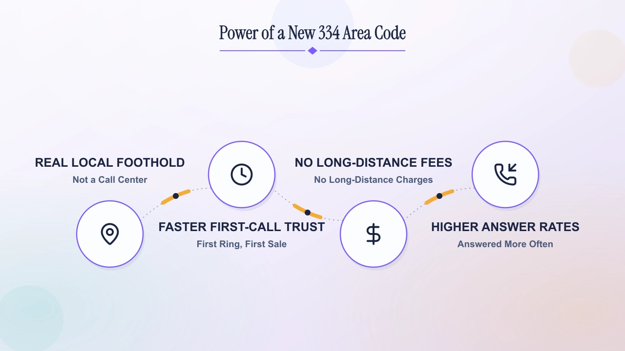 Power of a new 334 area code