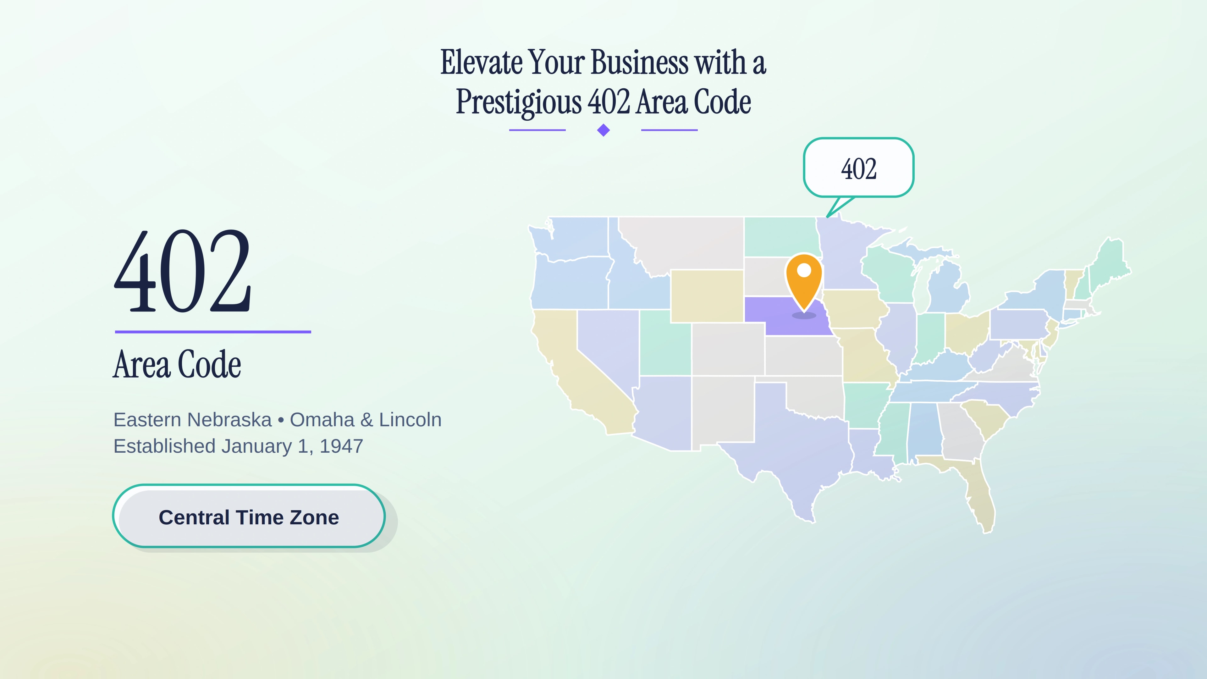 Elevate Your Business with a Prestigious 402 Area Code