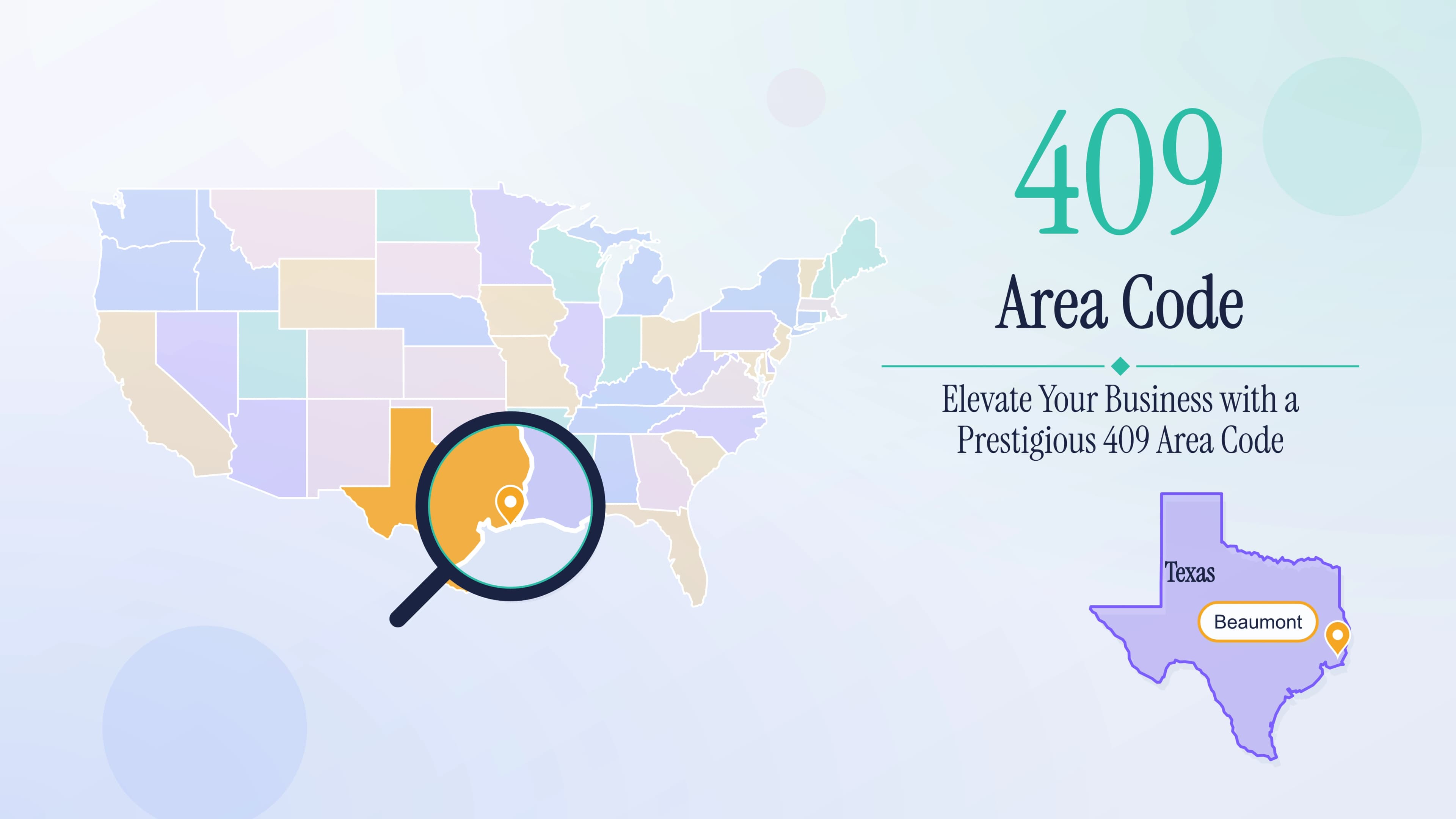 Elevate Your Business with a Prestigious 409 Area Code