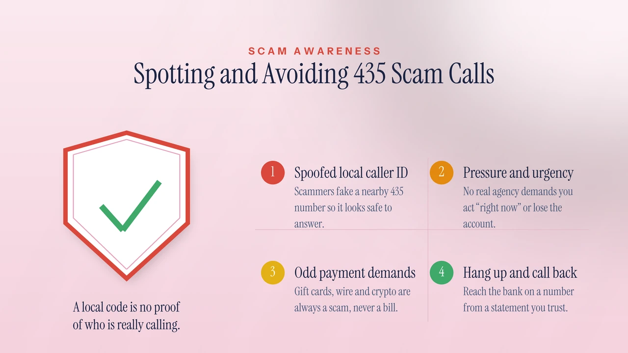 Spotting and avoiding 435 scam calls