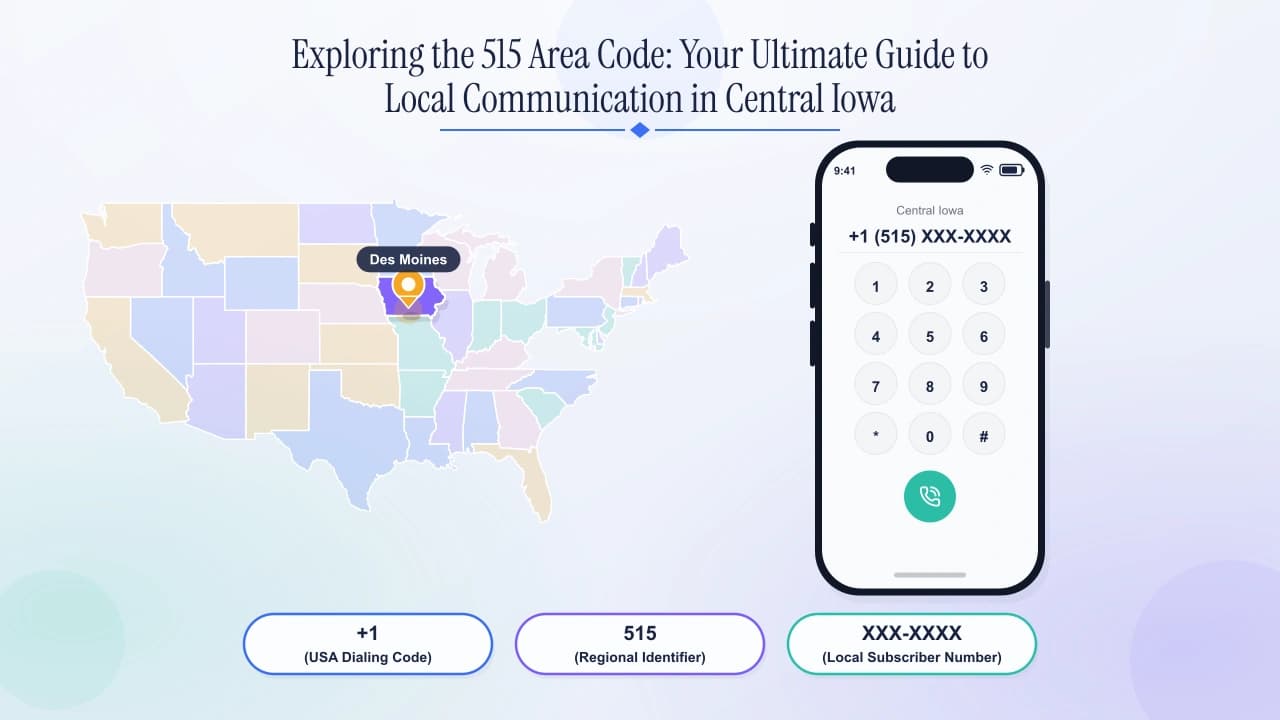 Exploring the 515 Area Code: Your Ultimate Guide to Local Communication in Central Iowa