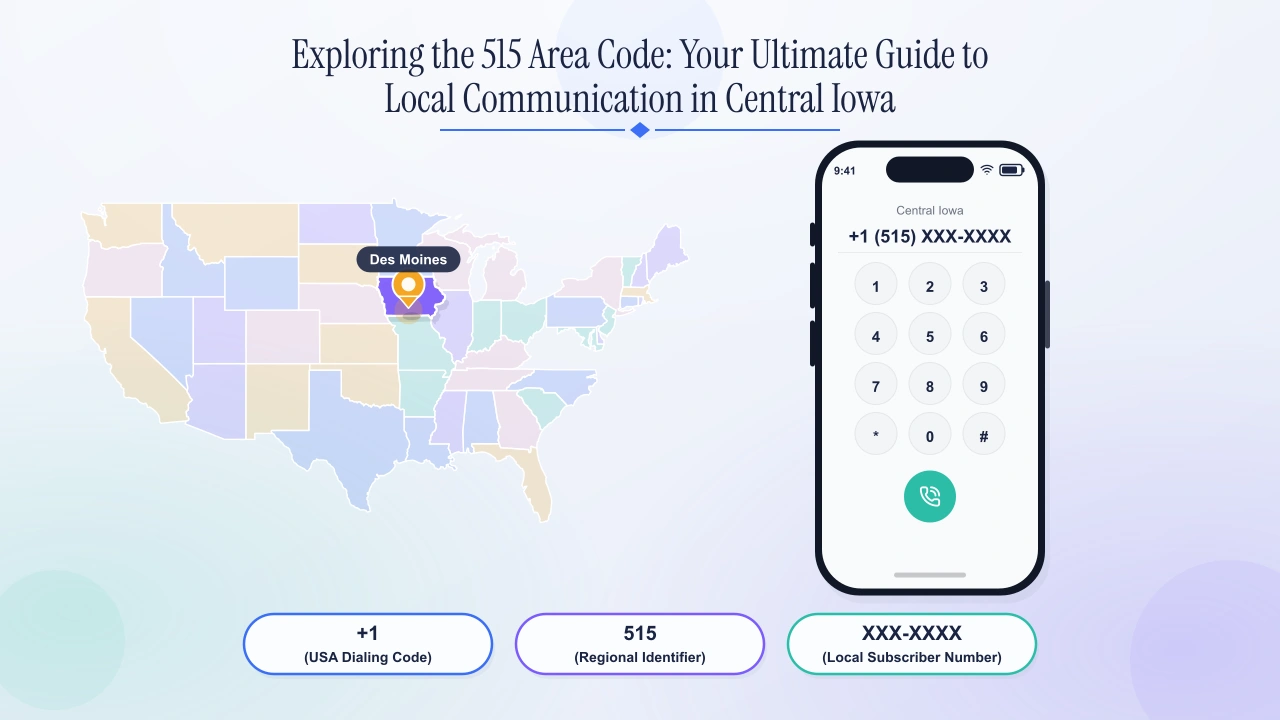 Exploring the 515 Area Code: Your Ultimate Guide to Local Communication in Central Iowa