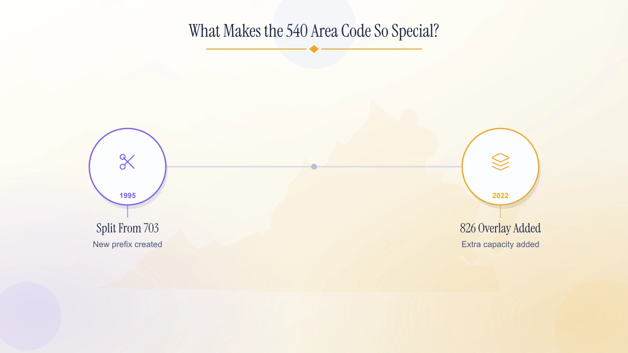 What makes the 540 area code so special