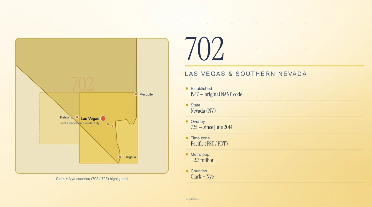 702 Area Code: Your Complete Guide to Las Vegas and Southern Nevada Phone Numbers