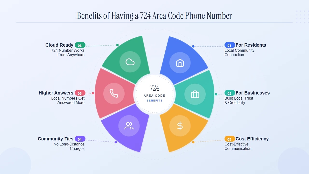 Benefits of a local 724 phone number for western Pennsylvania residents and businesses.