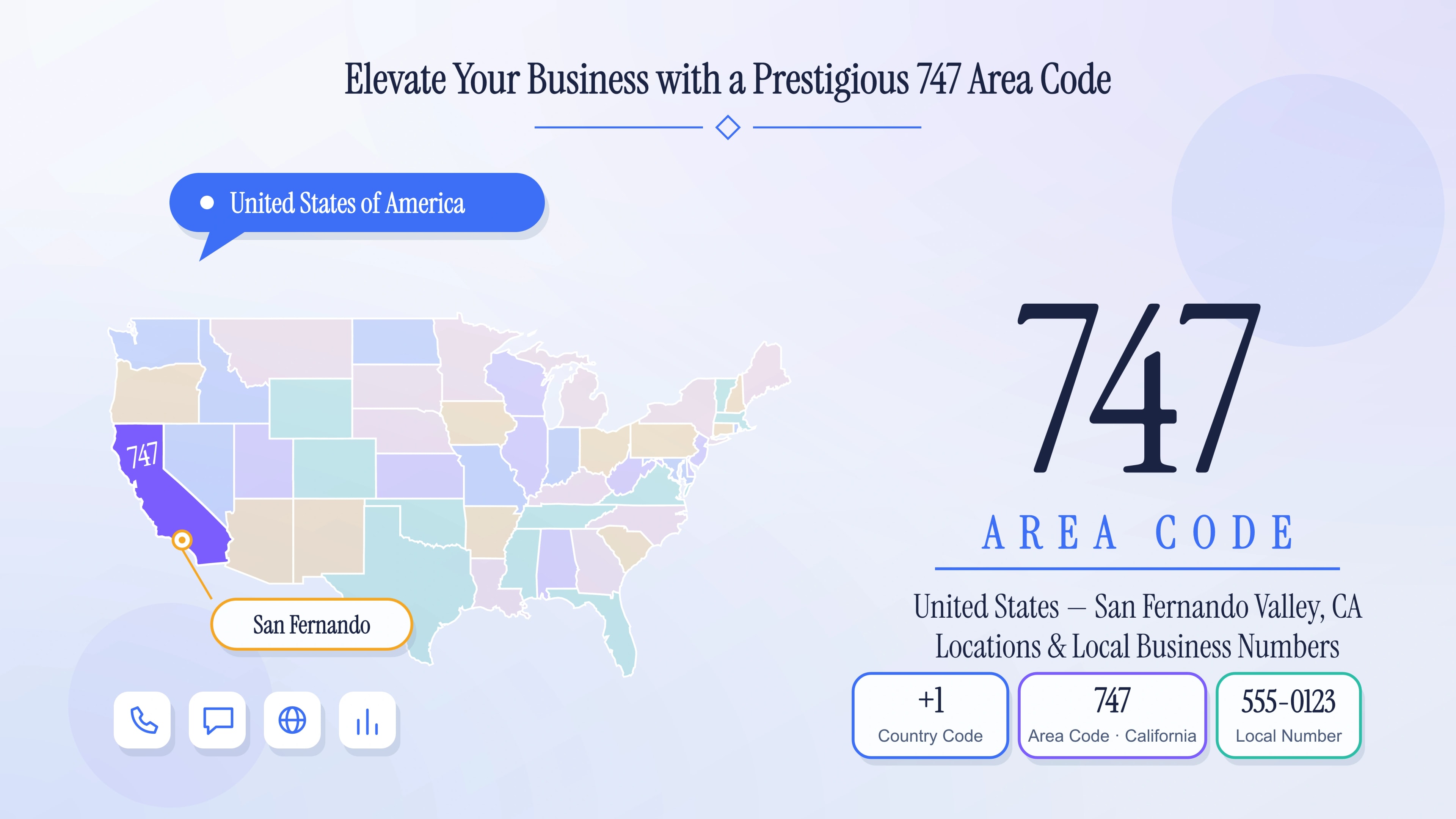 Elevate Your Business with a Prestigious 747 Area Code