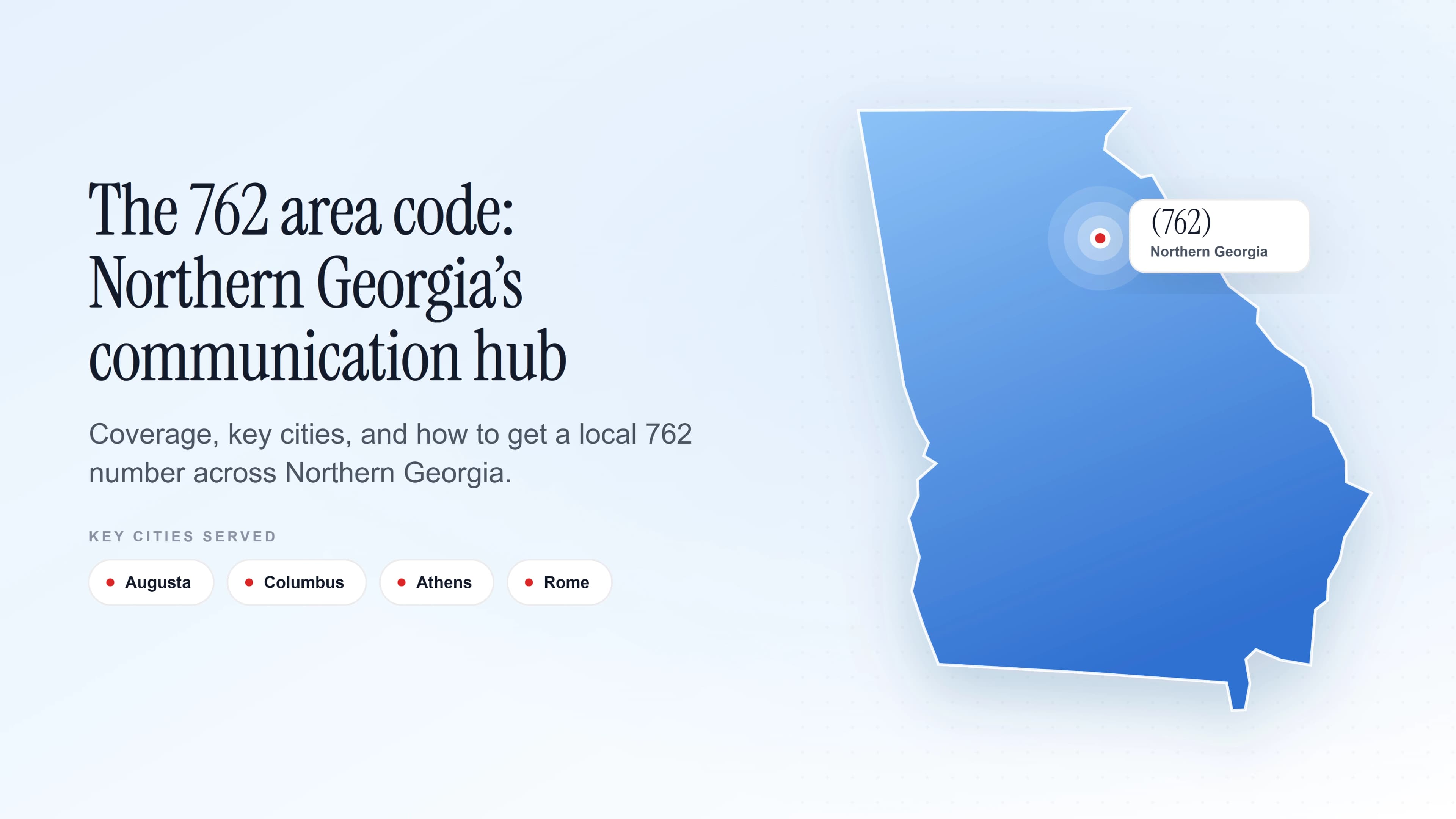 762 Area Code: Understanding Northern Georgia's Communication Hub