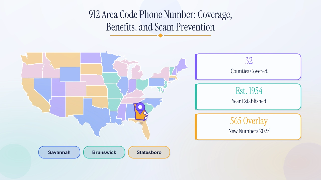912 Area Code Phone Number: Coverage, Benefits, and Scam Prevention