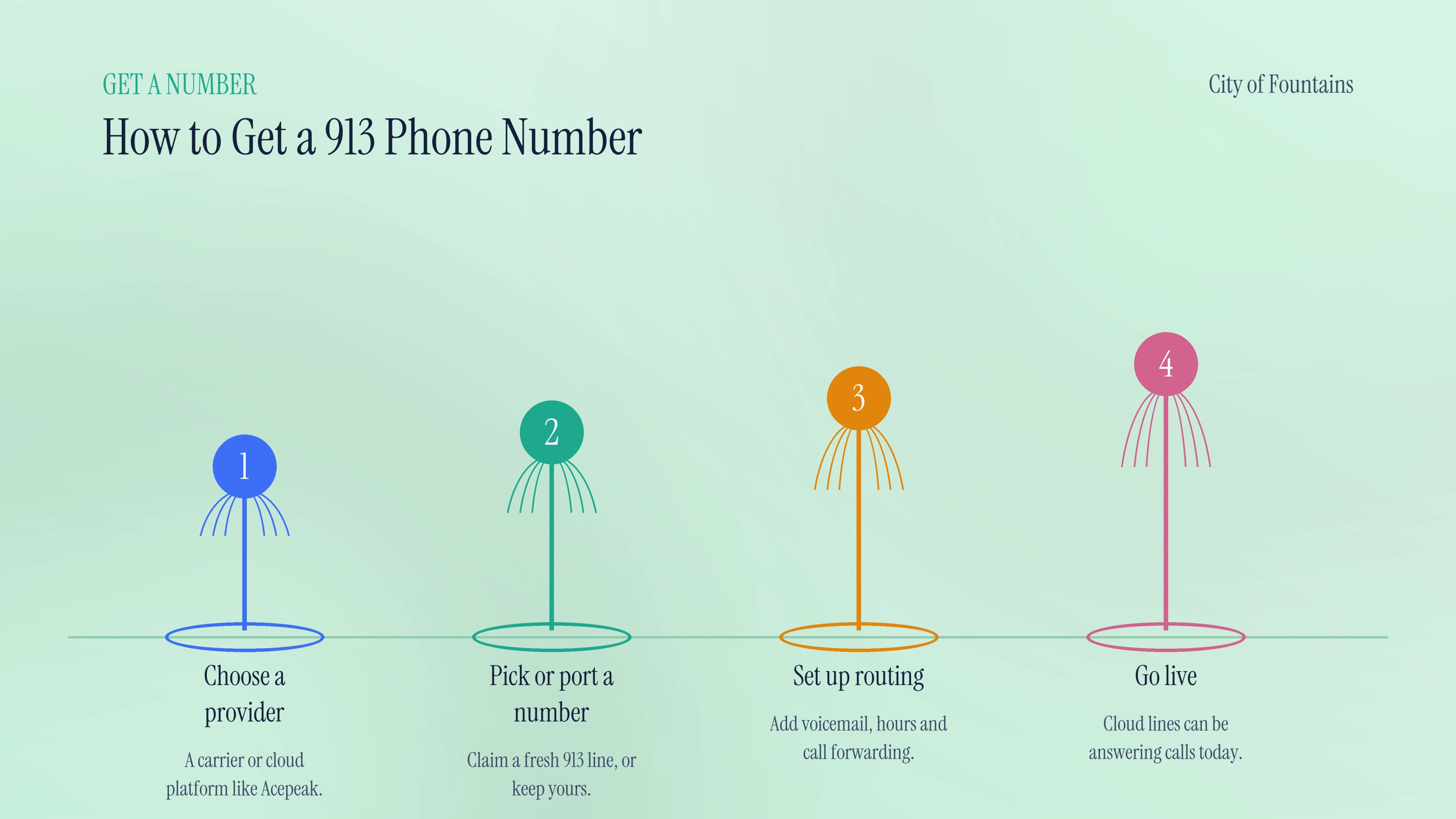 How to get a 913 phone number