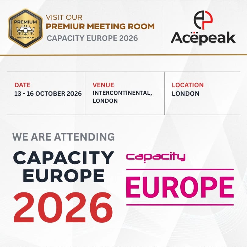 Capacity Europe 2026 — 13–16 October, 2026, London, United Kingdom