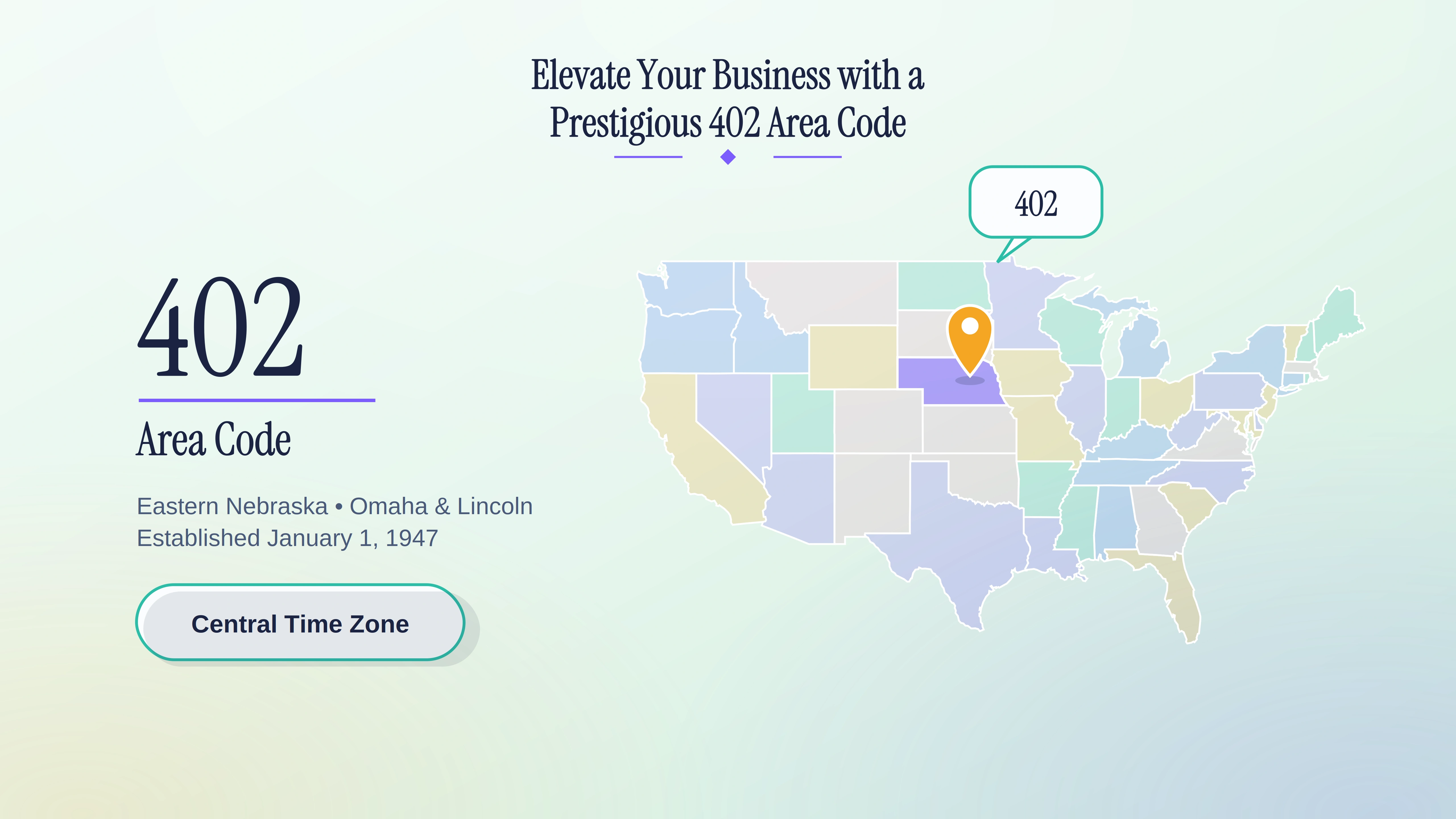402 Area Code Guide: Omaha, Lincoln & E. Nebraska, NE